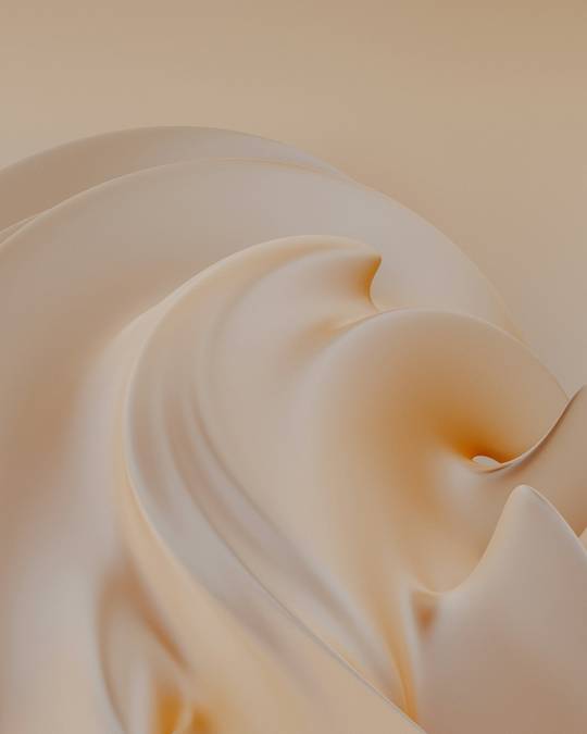 Remolino de crema suave en tonos beige
