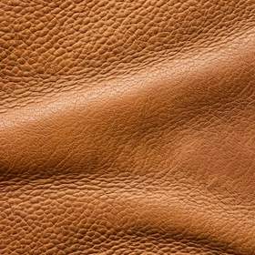 Cuero camel con arrugas